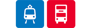 Metro and Bus Icons